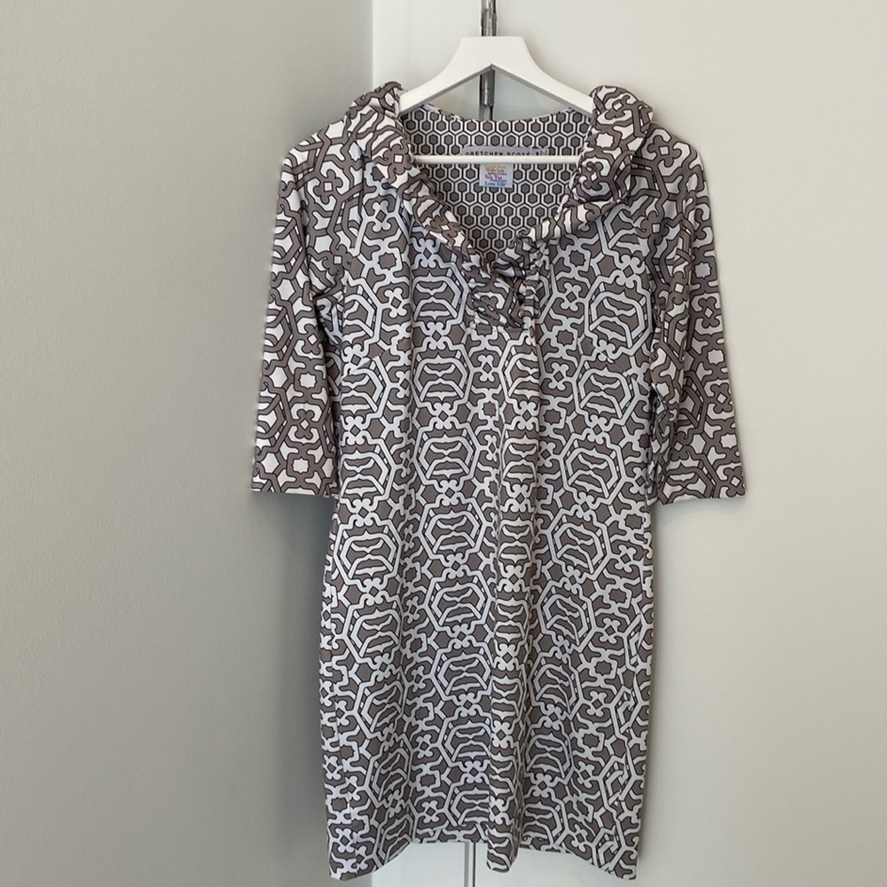 Gretchen Scott Jersey Ruffle dress